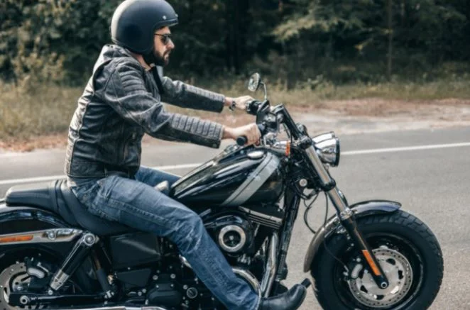 Riding-a-Motorcycle